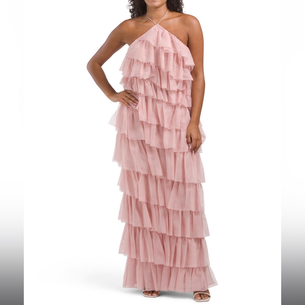 Betsy & Adam Halter Dress